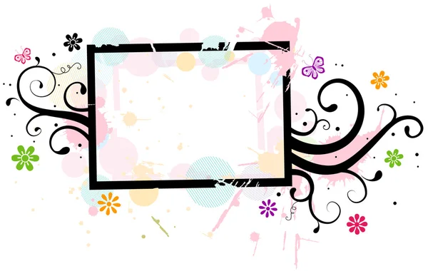Floral Frame — Stock Photo, Image
