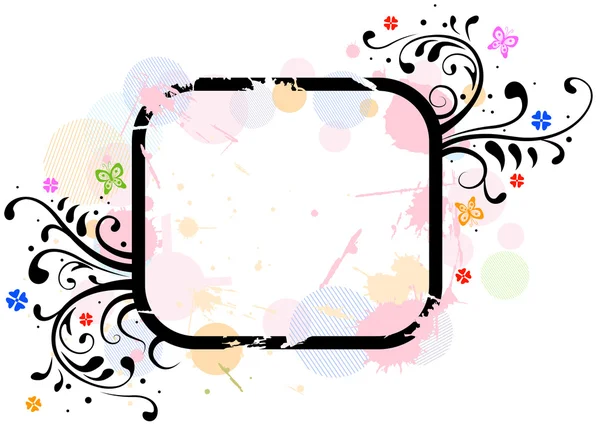Floral Frame — Stock Photo, Image