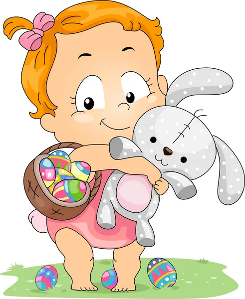 Baby Easter Bunny — Zdjęcie stockowe