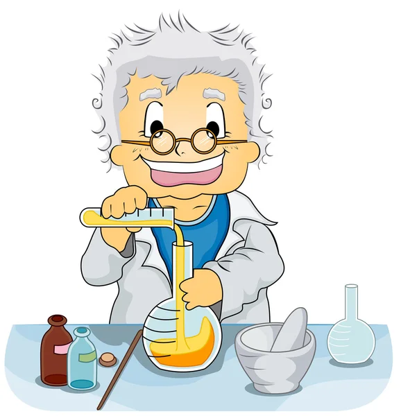 Scientist in a Laboratory — Stock Photo, Image