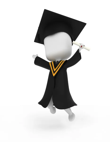Adam diplomasını yetiştirme — Stockfoto