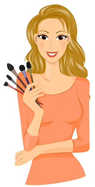 Make Up Brushes — Stock Photo, Image