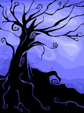 Halloween Tree clipart