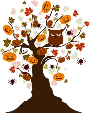 Halloween Tree clipart