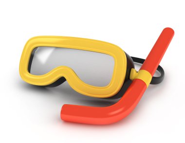 Snorkeling Gear clipart