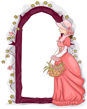 Victorian Era Frame clipart