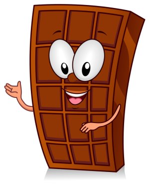 Chocolate Bar Gesture clipart