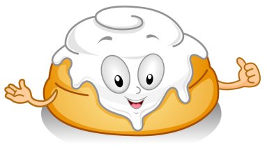 Cinnamon Roll clipart