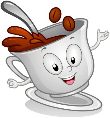 Coffe Drink With Beans clipart