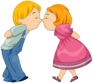 Nose to Nose clipart