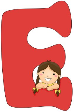 Kiddie Alphabet clipart