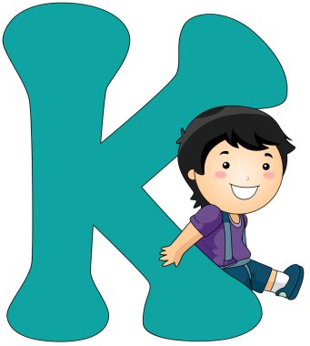 Kiddie Alphabet clipart