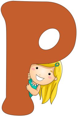 Kiddie Alphabet clipart