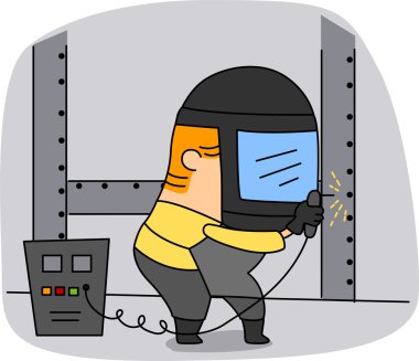 Welder clipart