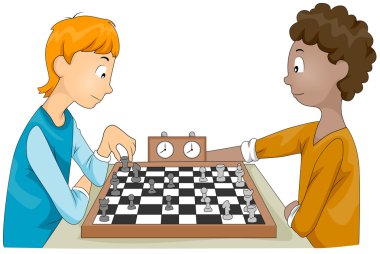 Chess Match clipart