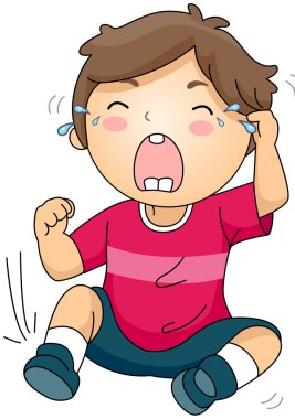 Crying Kid clipart