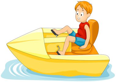 Pedal Boat clipart