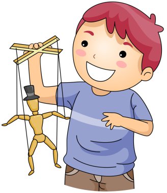 Puppeteer clipart