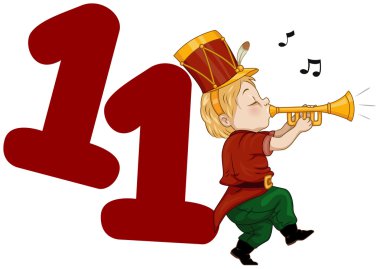 Twelve Days of Christmas clipart