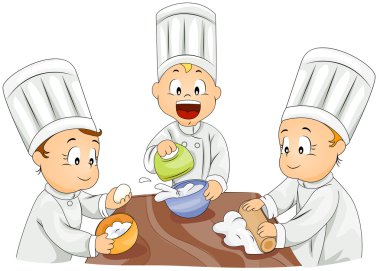 Little Bakers clipart