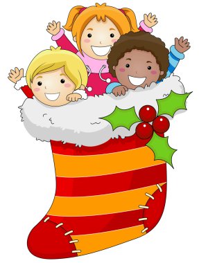 Christmas Stocking clipart