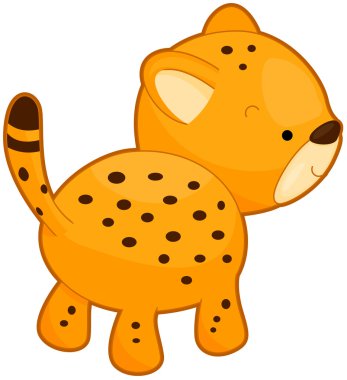 Cheetah clipart