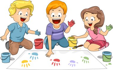 Hand Prints clipart