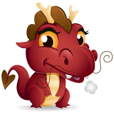 Baby Dragon clipart