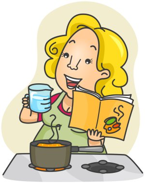 Measuring Ingredients clipart