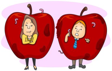 Bad Apple clipart