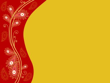 Indian-Themed Background clipart