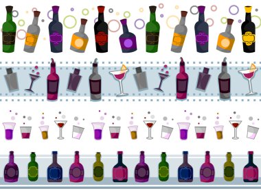 Drinks Borders clipart