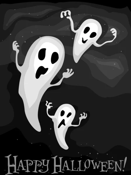 Fondo de fantasmas —  Fotos de Stock