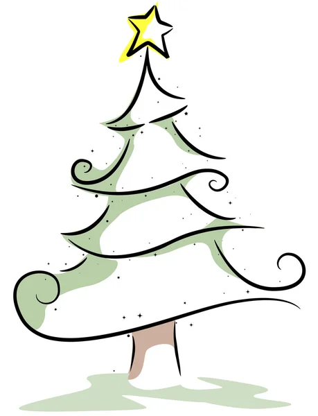 圣诞树设计 — 图库照片
