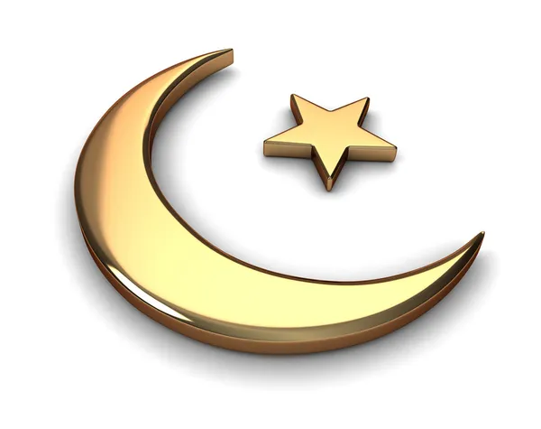 Символ ислама — стоковое фото