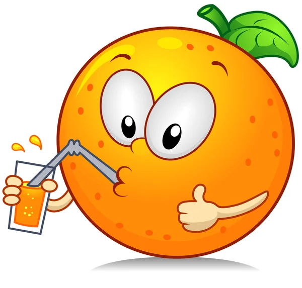 Narancs ital — Stock Fotó