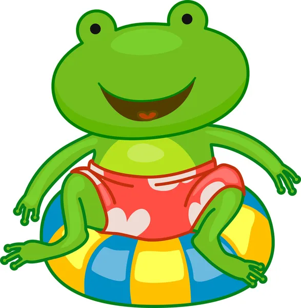 Lato żaba — Zdjęcie stockowe