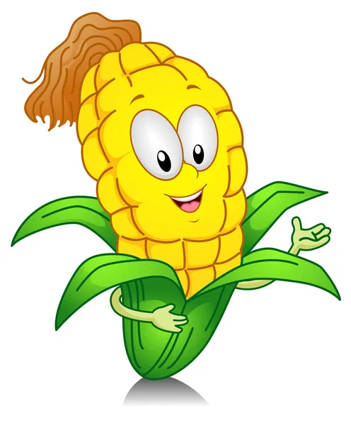 Sweet Corn Gesture — Stock Photo, Image