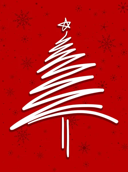 Karácsonyfa design — Stock Fotó