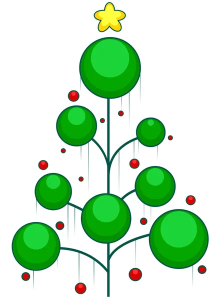Vánoční stromeček návrh — Stock fotografie