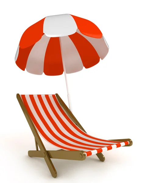 Beach Chair — Stock Photo, Image