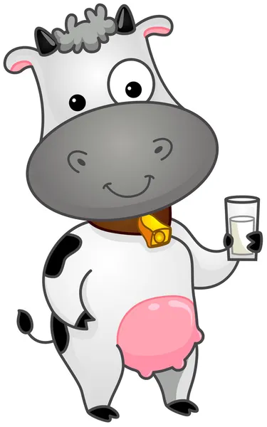 牛の牛乳 — ストック写真