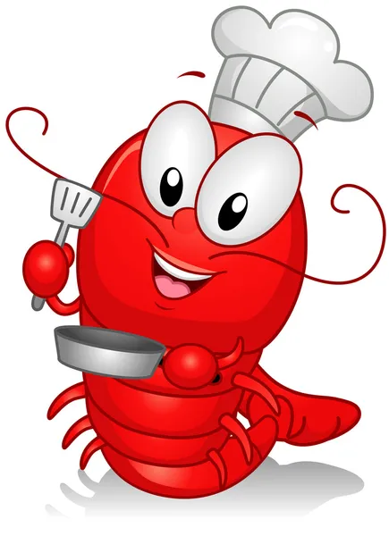 Chefe de lagosta — Fotografia de Stock