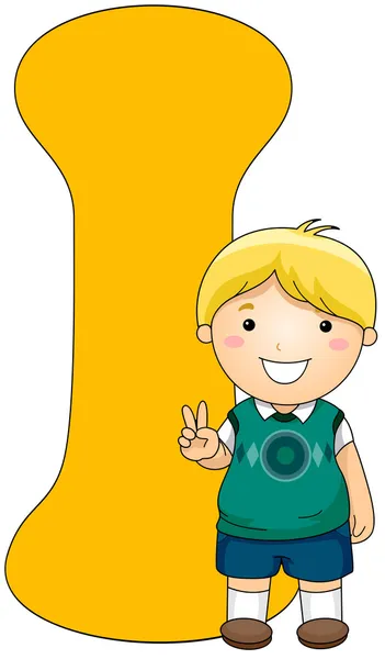 Alfabet dla dzieci — Zdjęcie stockowe