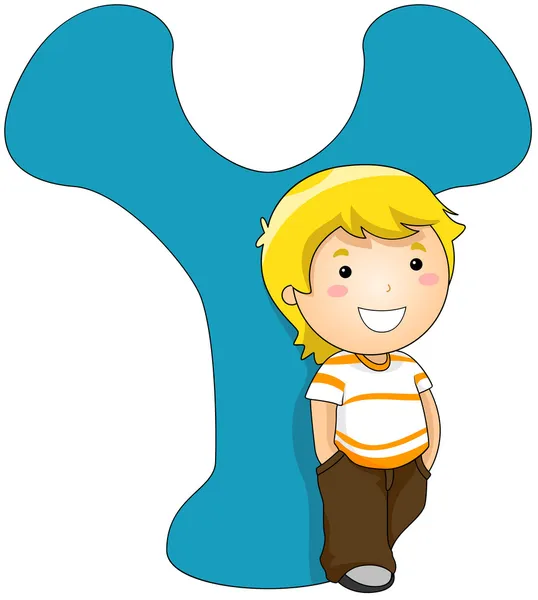Děťátko abeceda — Stock fotografie