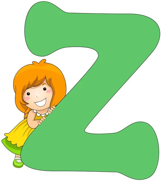 Kiddie Alphabet — Stock Photo, Image