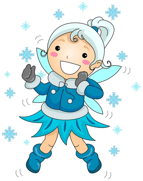 Winter Fairy — Stock Photo, Image