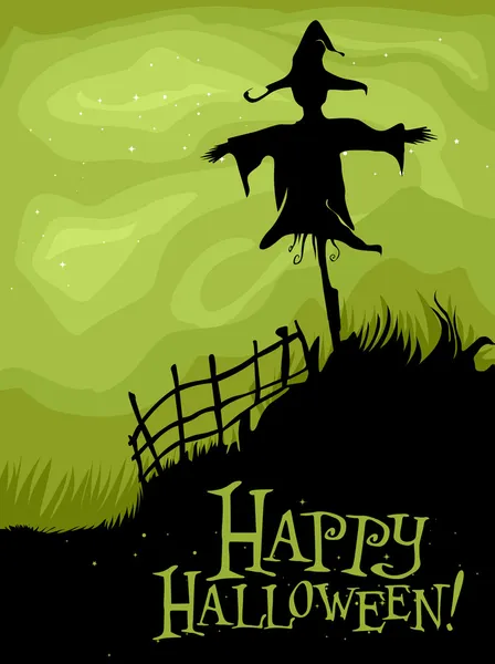 Halloween Scarecrow — Stockfoto