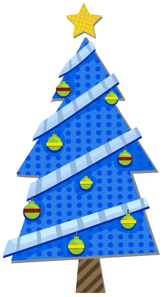 Χριστουγεννιάτικο δέντρο σχέδιο — Φωτογραφία Αρχείου