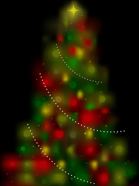 Vánoční stromeček návrh — Stock fotografie